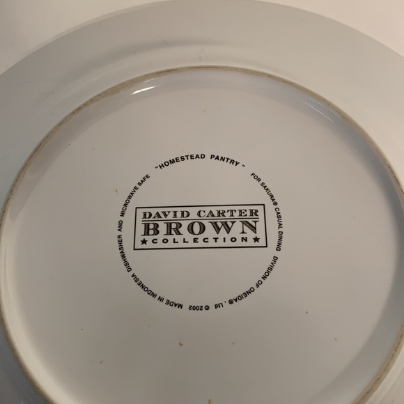 David Carter Brown Homestead Pantry Plates Set Of 2 Sakura - Picture 8 of 9